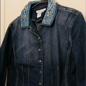 Coldwater Creek Jean Jacket